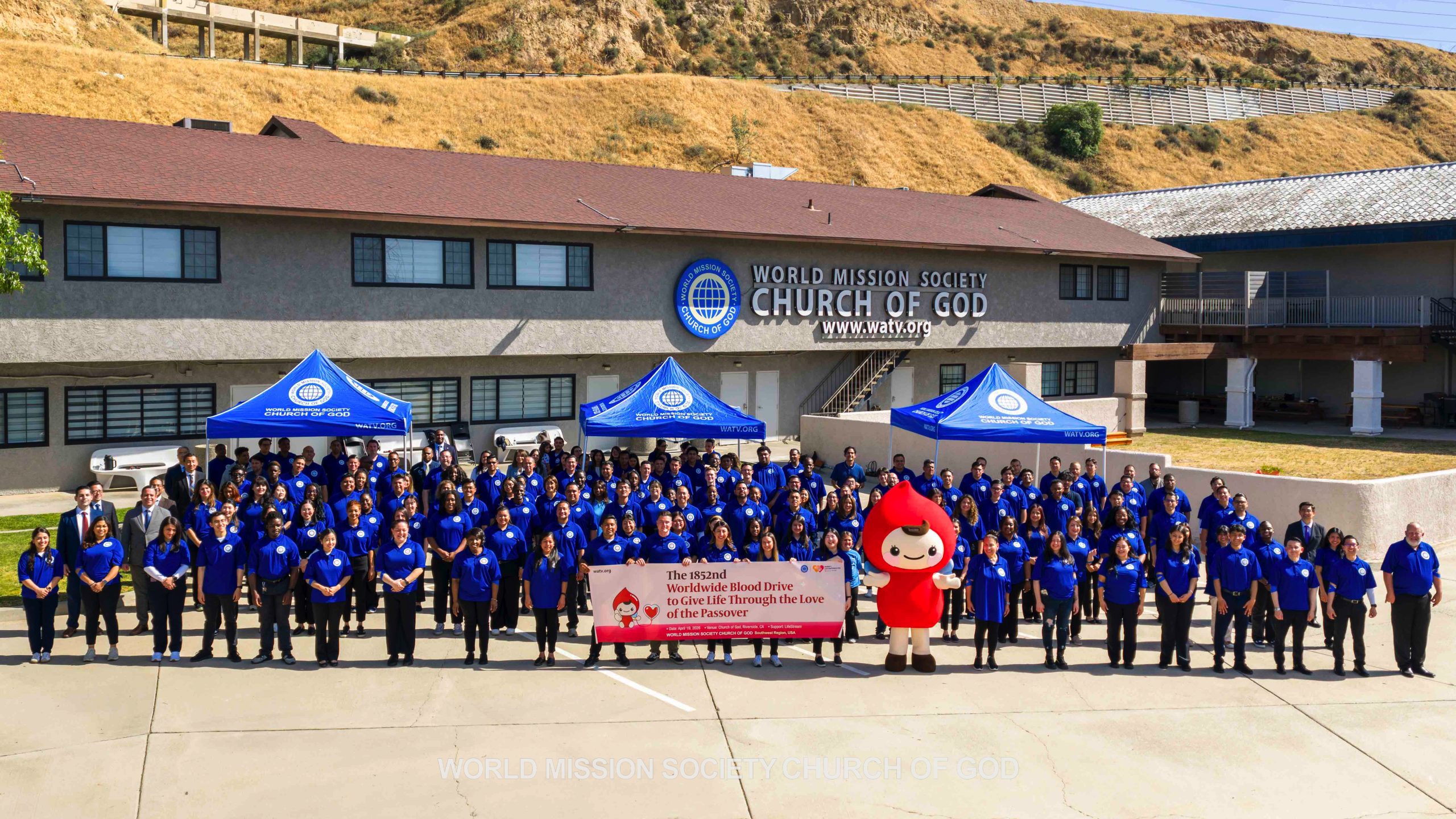 Read more about the article 1,852nd Blood Drive for the Passover in Colton