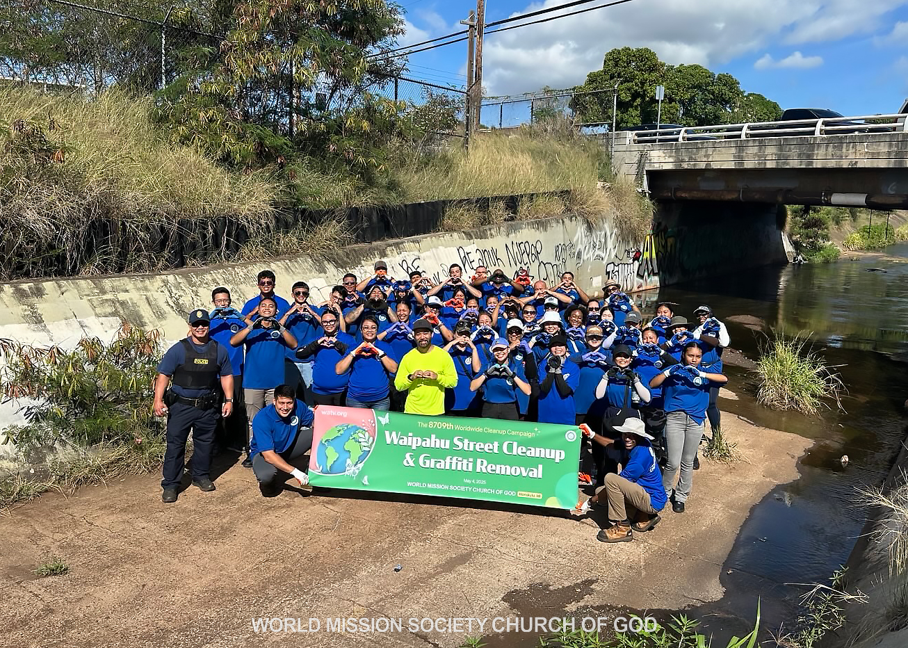 Read more about the article Graffiti Removal and Cleanup of Waipahu Canal