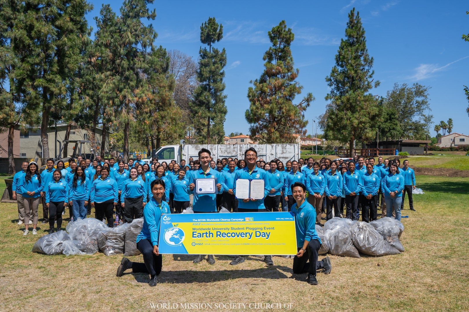 Read more about the article ASEZ Volunteers embark to cleanup Delthorne Park