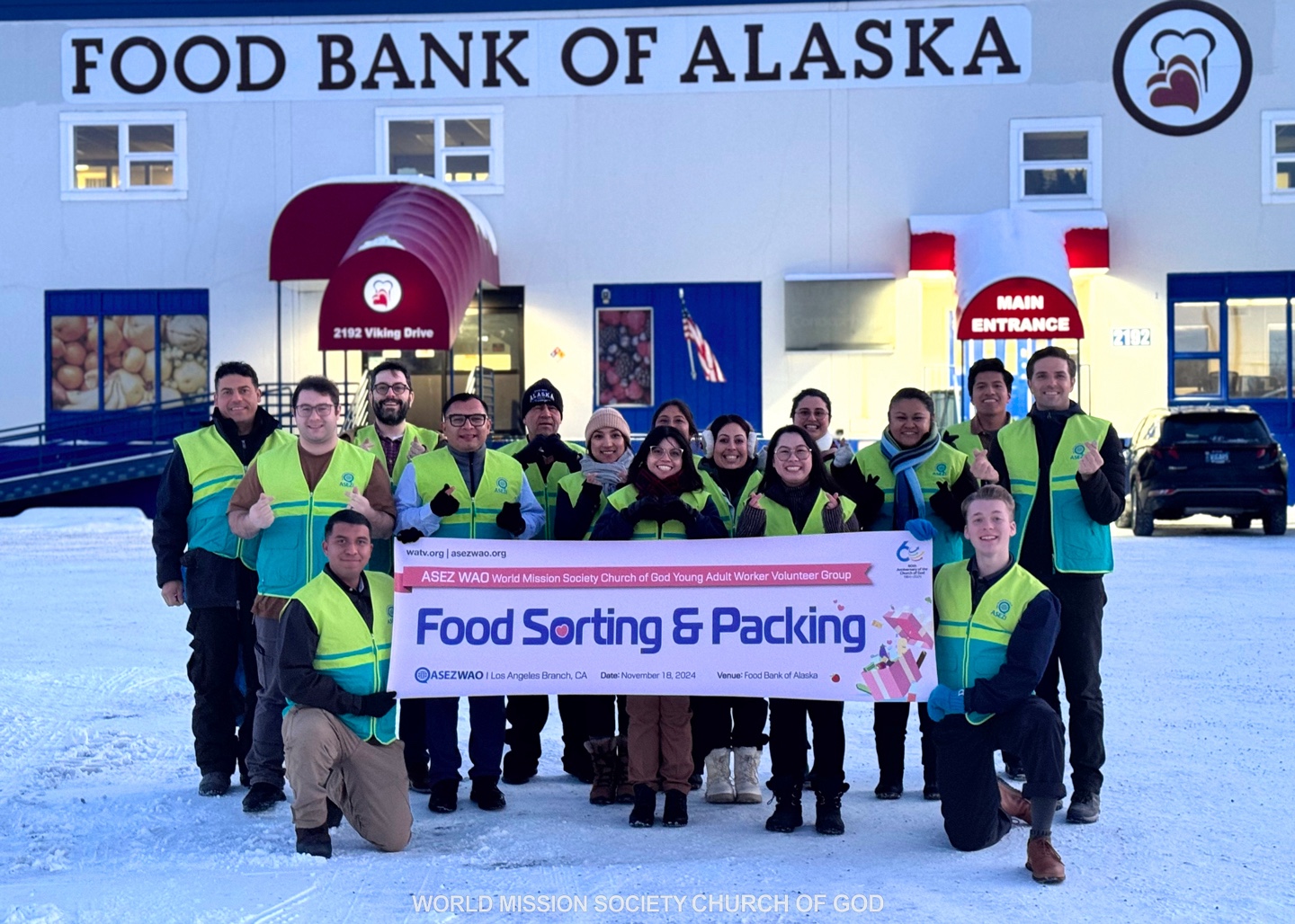 Read more about the article Volunteers Join Hands to Combat Hunger in Anchorage