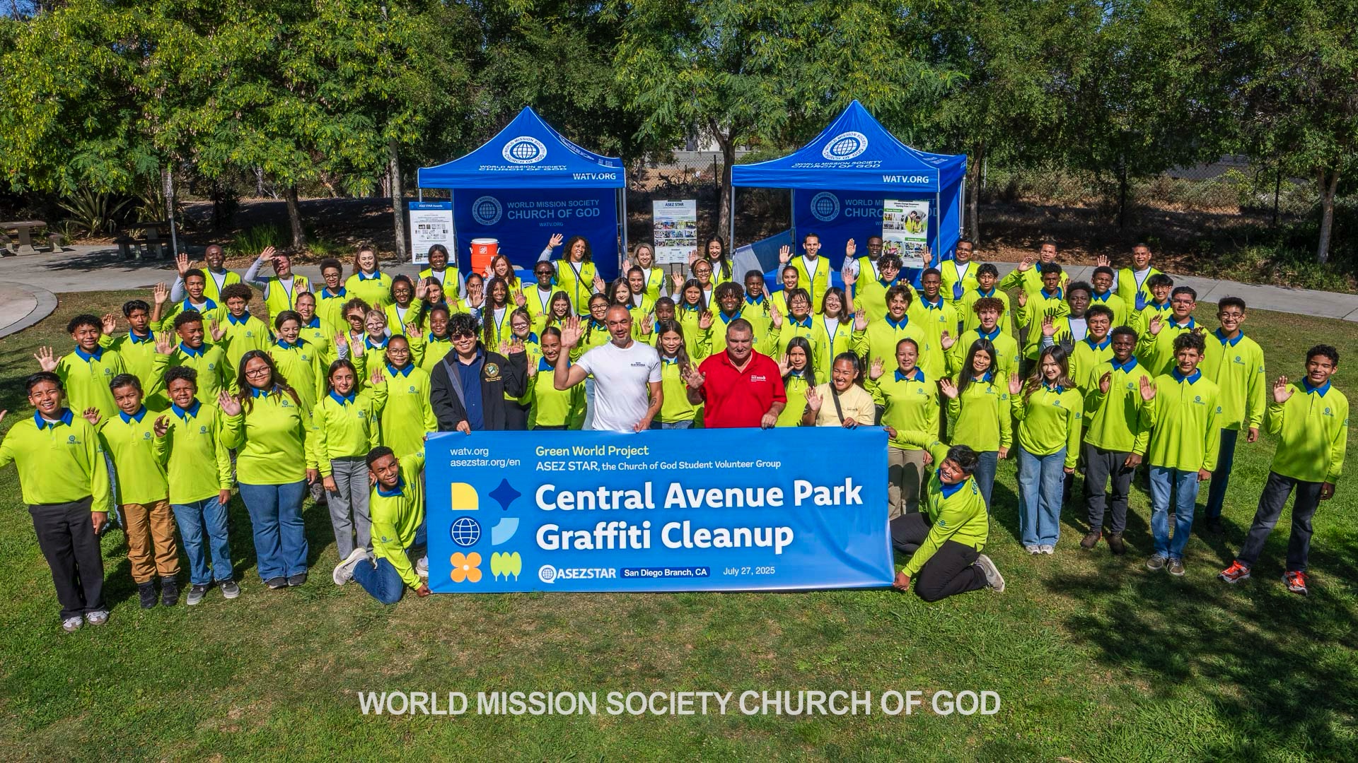 Read more about the article ASEZ STAR Students Clean Up Graffiti in San Diego