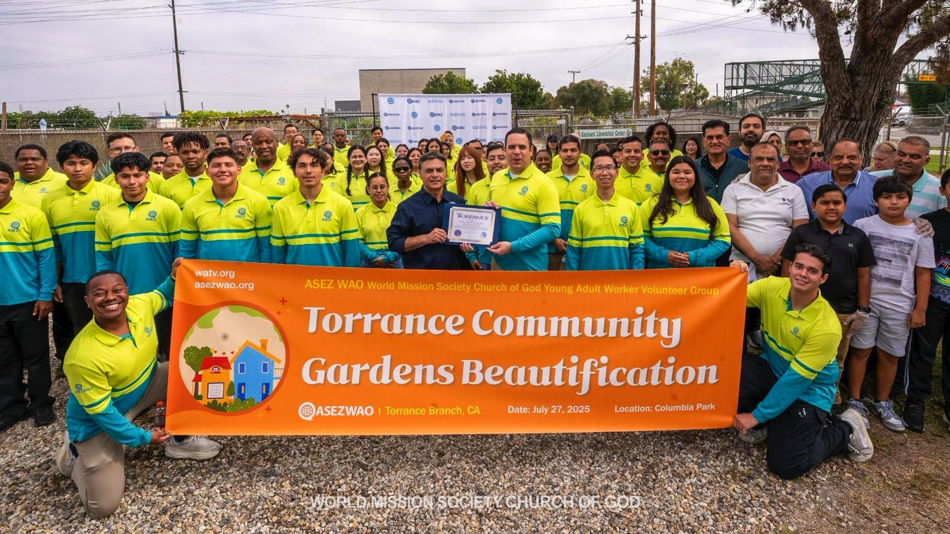 Read more about the article Community Garden Gets New Life Thanks to ASEZ WAO