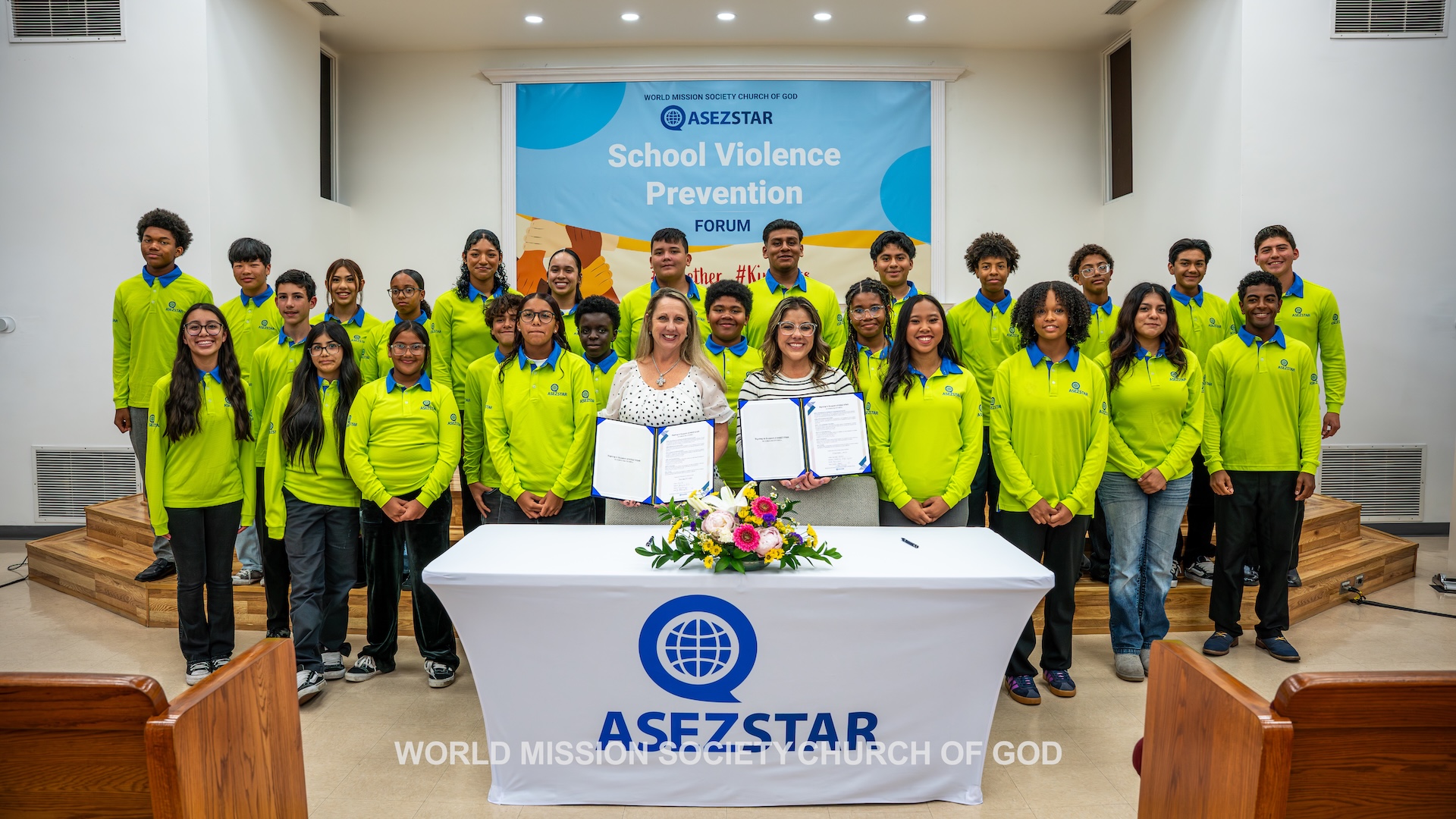 Read more about the article ASEZ STAR Students Host School Violence Prevention Forum in Orange County