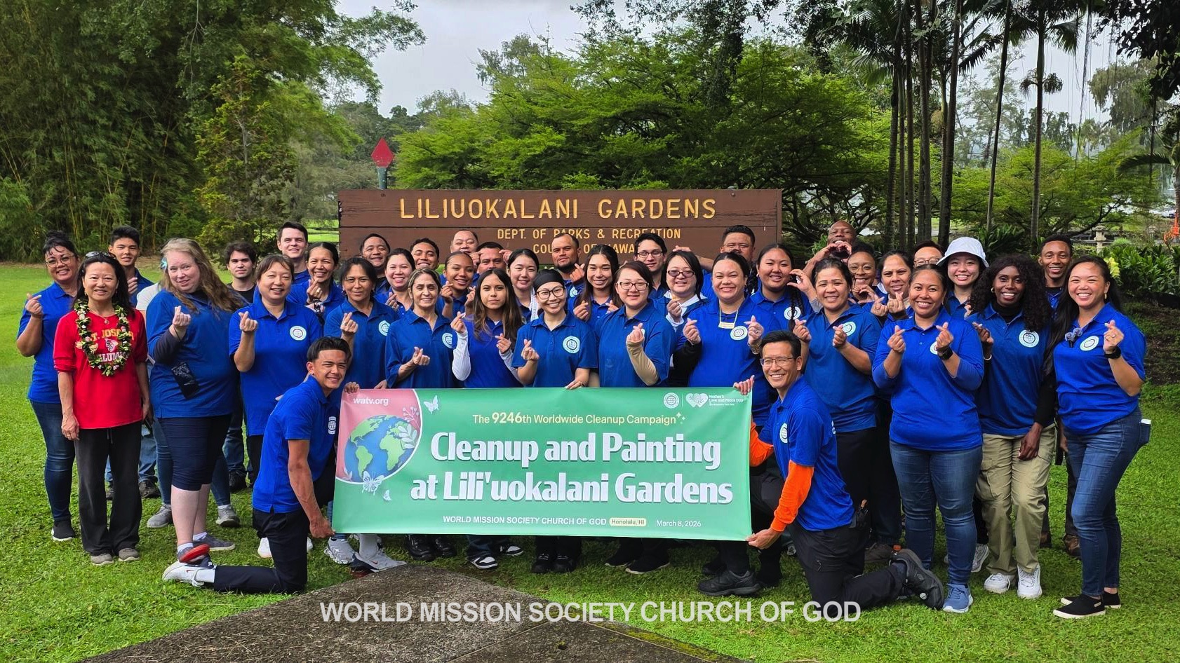 Read more about the article Cleanup & Painting at Lili’ukalani Gardens in Hilo
